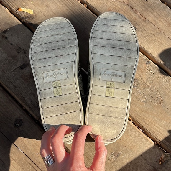 Sam Edelman Ethyl snake print sneaker - Picture 4 of 8